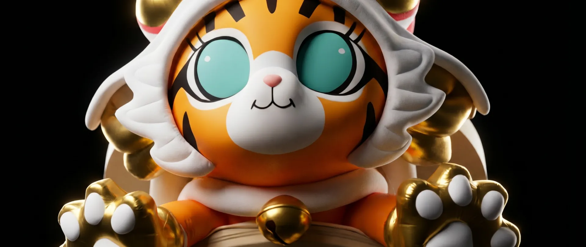 Full 3D render — final color, material, and detail preview